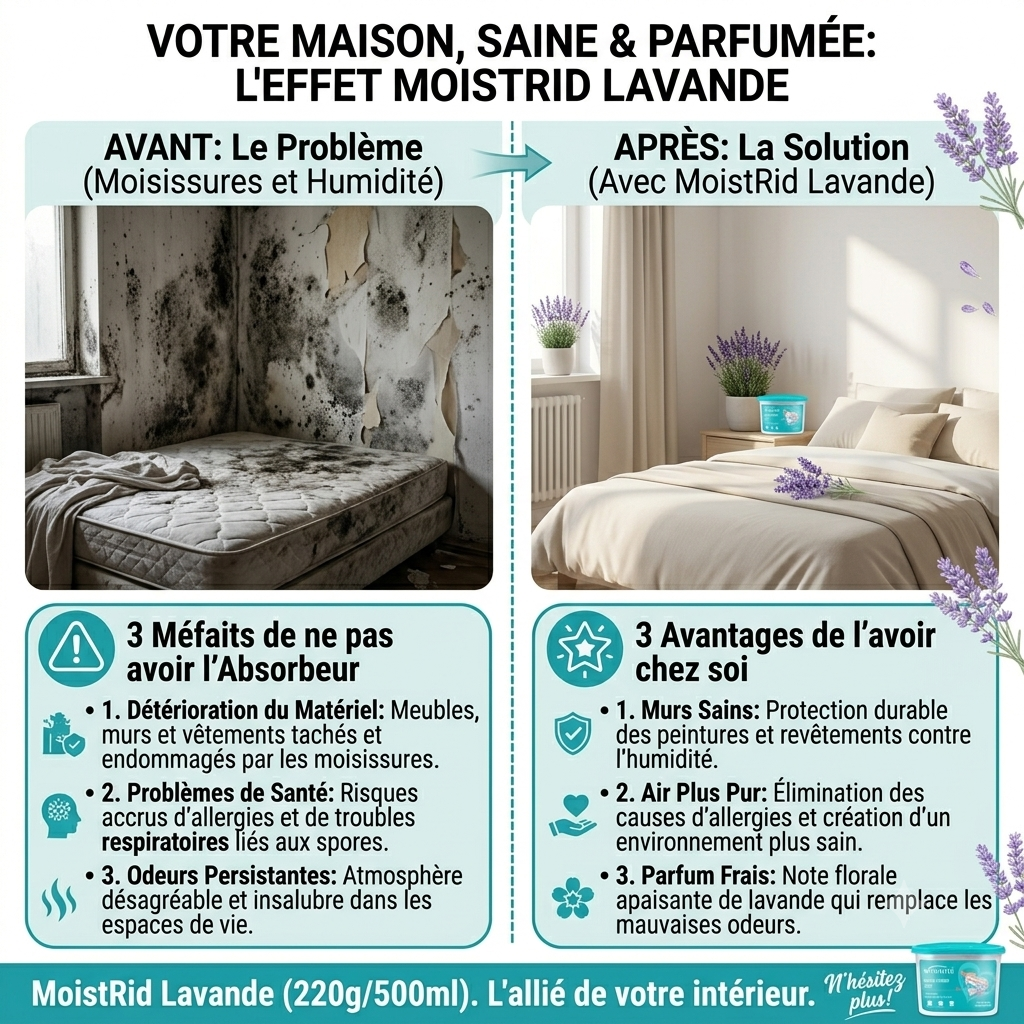 MoistRid Absorbeur d'Humidité